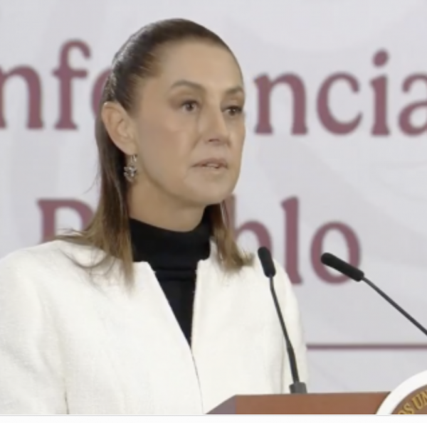 ‘Uy está temblando’: Así interrumpió Sheinbaum la mañanera por sismo en la CDMX